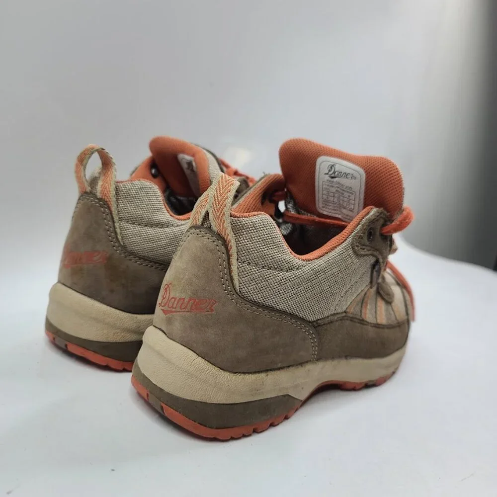 Danner St. Helens Low Hiking Shoes Brown Orange Women's Size 6 - Picture 4 of 7